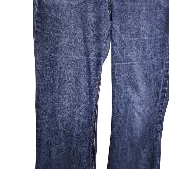 Democracy Liberty Bell Flare Jeans Stretch Mid-Rise Women's Size 14 - Picture 4 of 8